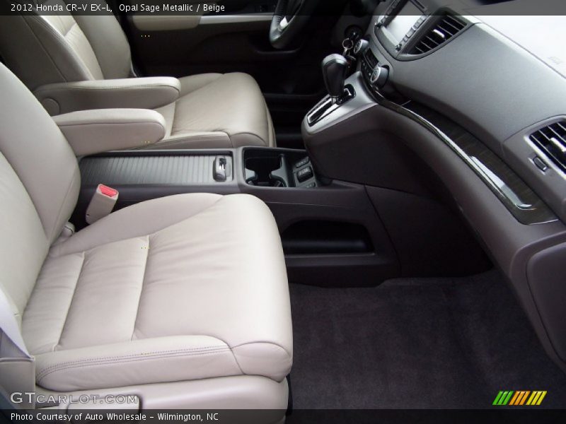 Opal Sage Metallic / Beige 2012 Honda CR-V EX-L