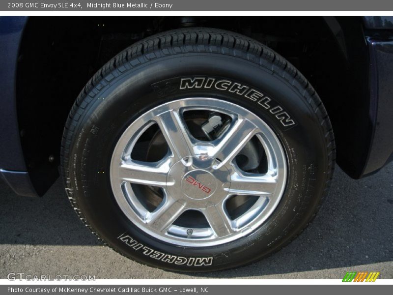 Midnight Blue Metallic / Ebony 2008 GMC Envoy SLE 4x4