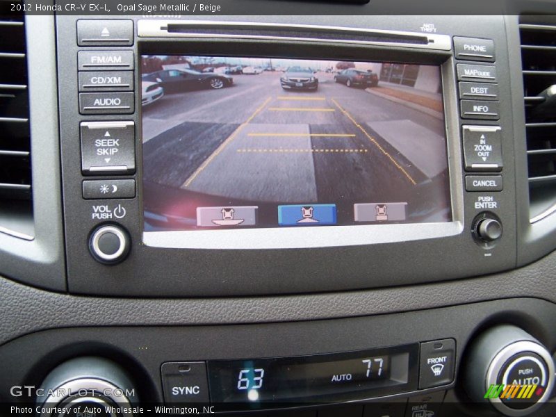 Opal Sage Metallic / Beige 2012 Honda CR-V EX-L