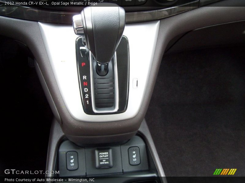 Opal Sage Metallic / Beige 2012 Honda CR-V EX-L