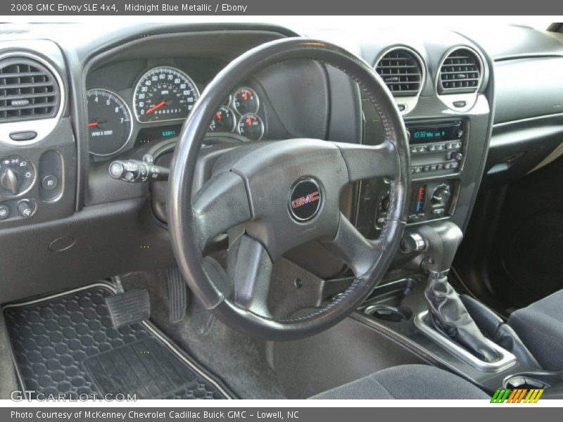 Midnight Blue Metallic / Ebony 2008 GMC Envoy SLE 4x4