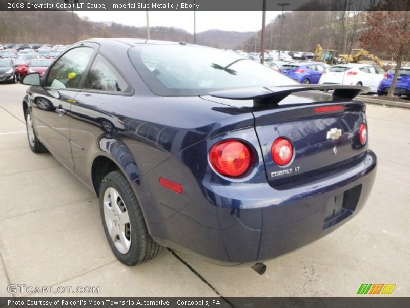 Imperial Blue Metallic / Ebony 2008 Chevrolet Cobalt LT Coupe