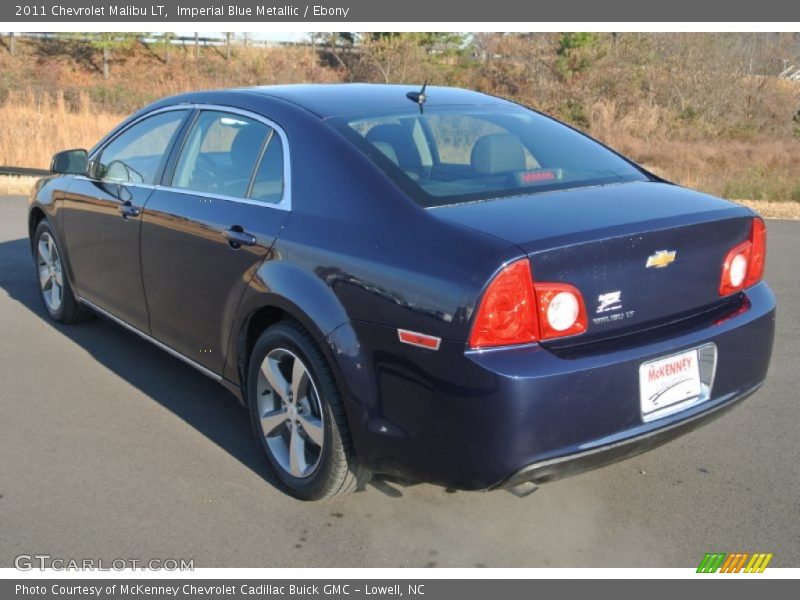 Imperial Blue Metallic / Ebony 2011 Chevrolet Malibu LT