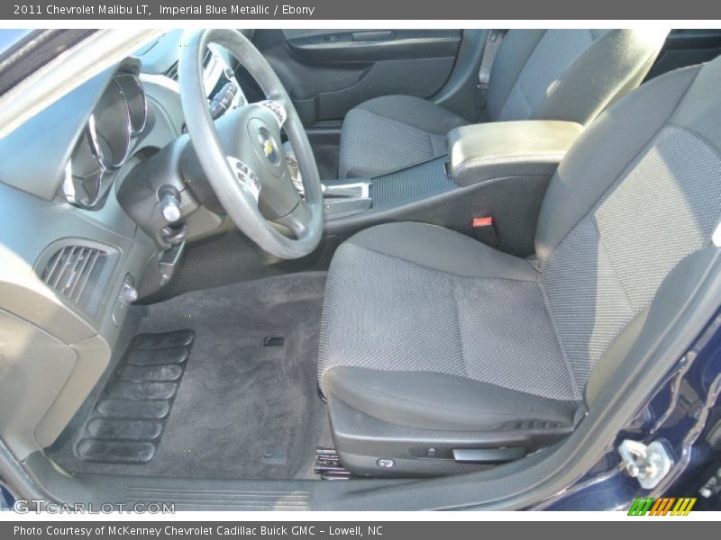 Imperial Blue Metallic / Ebony 2011 Chevrolet Malibu LT