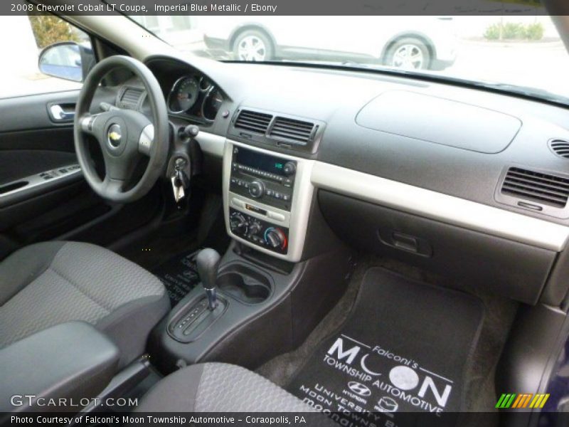 Imperial Blue Metallic / Ebony 2008 Chevrolet Cobalt LT Coupe