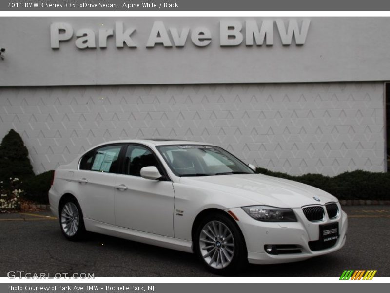 Alpine White / Black 2011 BMW 3 Series 335i xDrive Sedan