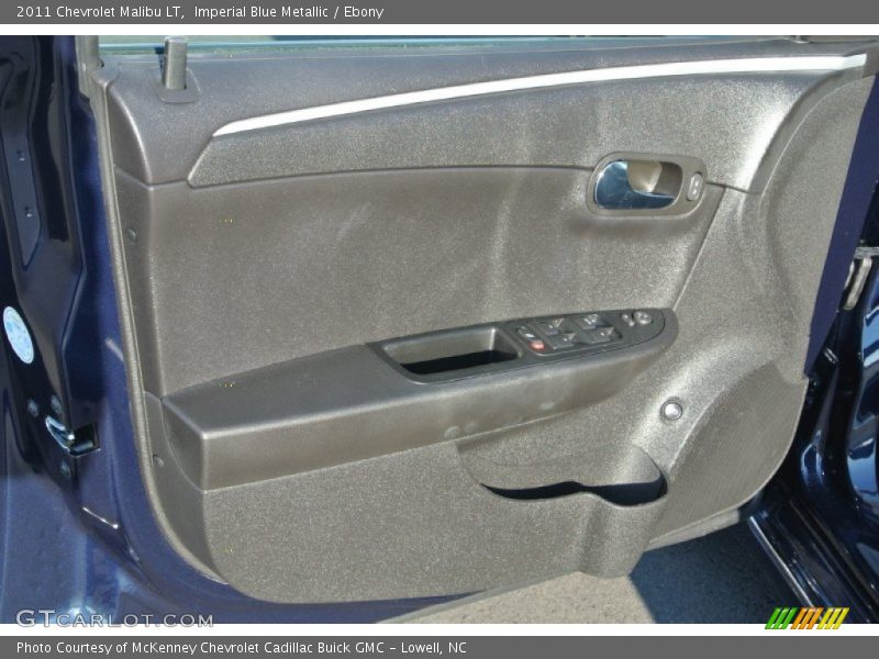 Imperial Blue Metallic / Ebony 2011 Chevrolet Malibu LT