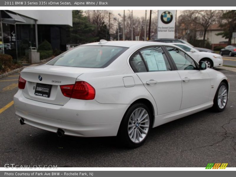 Alpine White / Black 2011 BMW 3 Series 335i xDrive Sedan