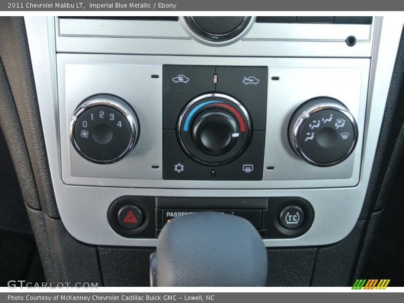 Imperial Blue Metallic / Ebony 2011 Chevrolet Malibu LT