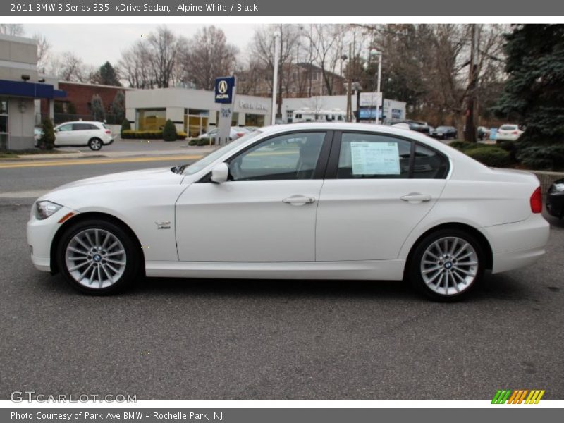 Alpine White / Black 2011 BMW 3 Series 335i xDrive Sedan