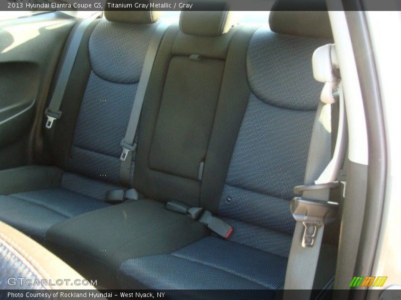 Titanium Gray Metallic / Gray 2013 Hyundai Elantra Coupe GS