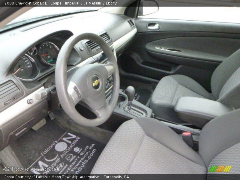 Imperial Blue Metallic / Ebony 2008 Chevrolet Cobalt LT Coupe