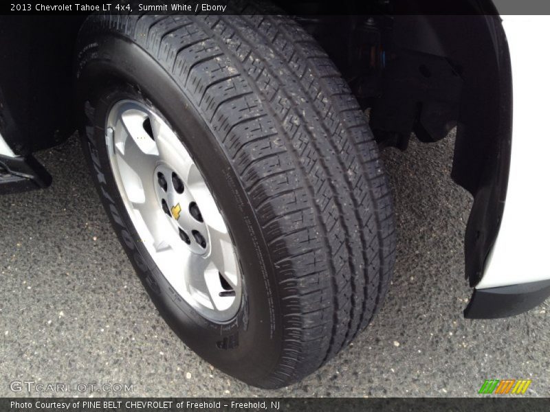 Summit White / Ebony 2013 Chevrolet Tahoe LT 4x4