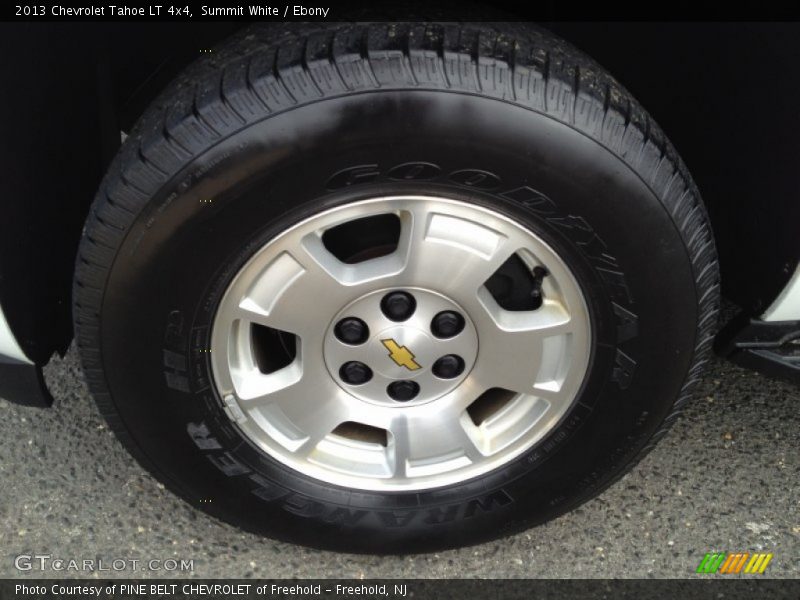 Summit White / Ebony 2013 Chevrolet Tahoe LT 4x4