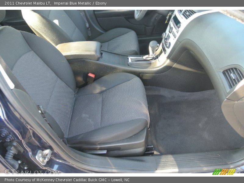 Imperial Blue Metallic / Ebony 2011 Chevrolet Malibu LT