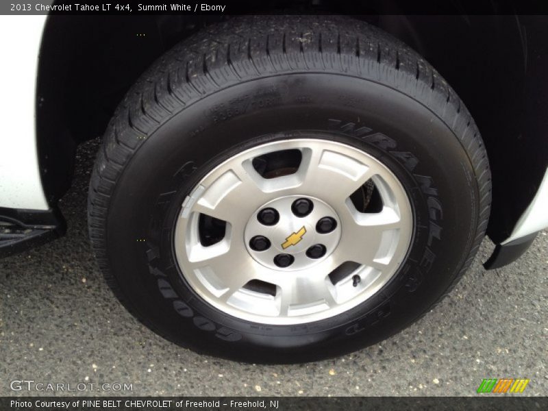 Summit White / Ebony 2013 Chevrolet Tahoe LT 4x4
