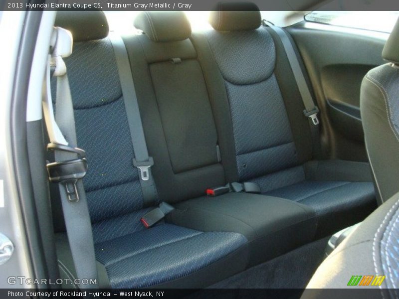 Titanium Gray Metallic / Gray 2013 Hyundai Elantra Coupe GS