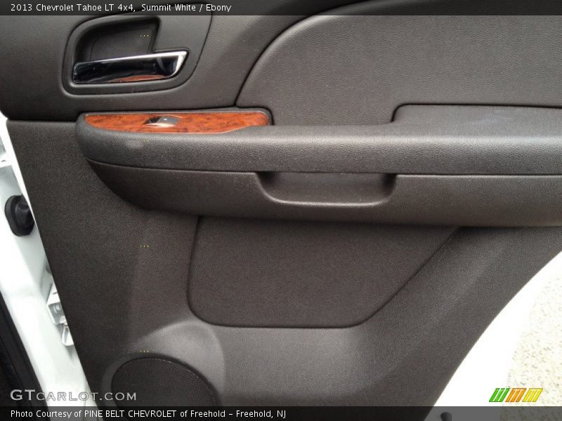 Summit White / Ebony 2013 Chevrolet Tahoe LT 4x4