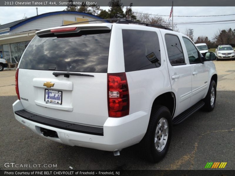Summit White / Ebony 2013 Chevrolet Tahoe LT 4x4