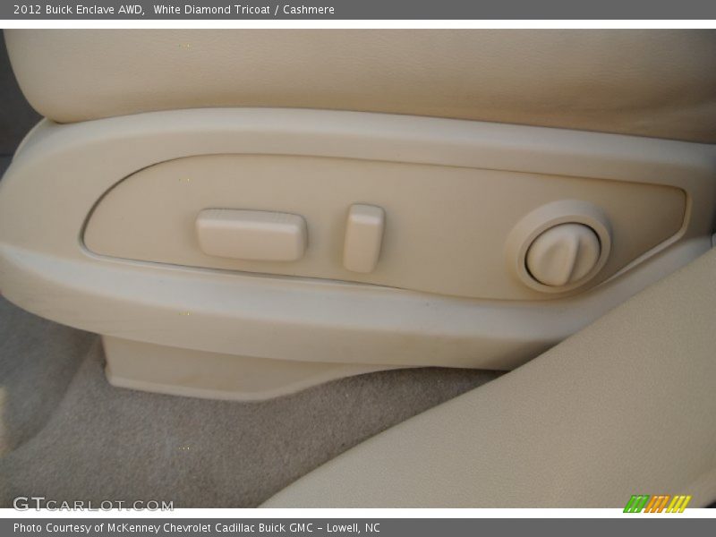 White Diamond Tricoat / Cashmere 2012 Buick Enclave AWD