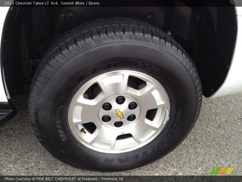 Summit White / Ebony 2013 Chevrolet Tahoe LT 4x4