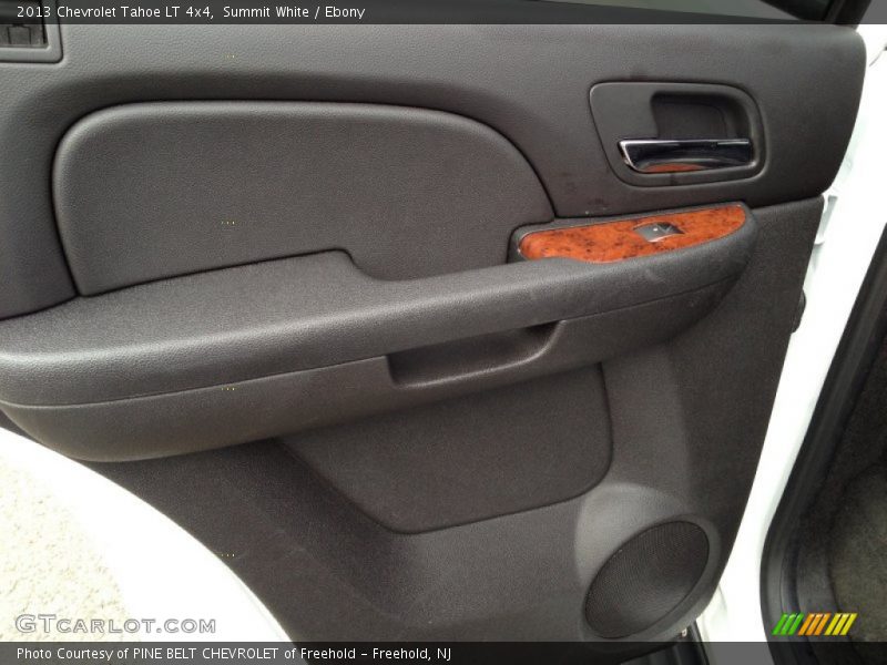 Summit White / Ebony 2013 Chevrolet Tahoe LT 4x4