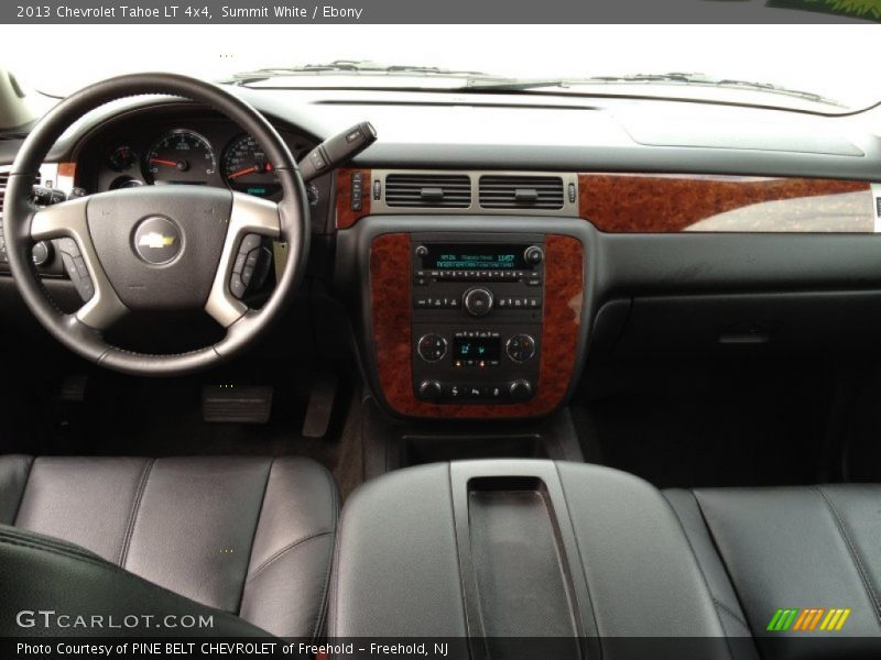 Summit White / Ebony 2013 Chevrolet Tahoe LT 4x4