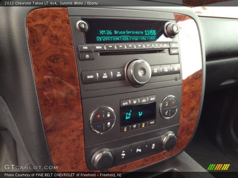 Summit White / Ebony 2013 Chevrolet Tahoe LT 4x4