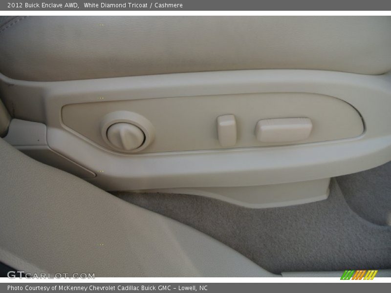 White Diamond Tricoat / Cashmere 2012 Buick Enclave AWD