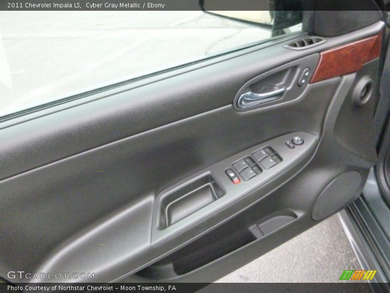 Cyber Gray Metallic / Ebony 2011 Chevrolet Impala LS