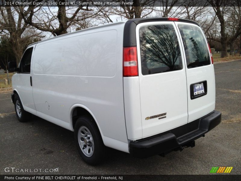 Summit White / Medium Pewter 2014 Chevrolet Express 1500 Cargo WT