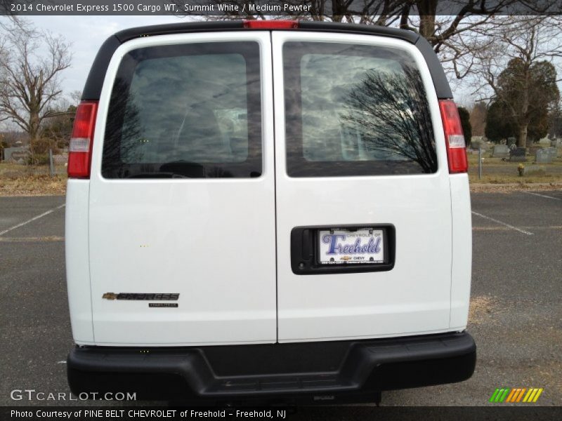 Summit White / Medium Pewter 2014 Chevrolet Express 1500 Cargo WT