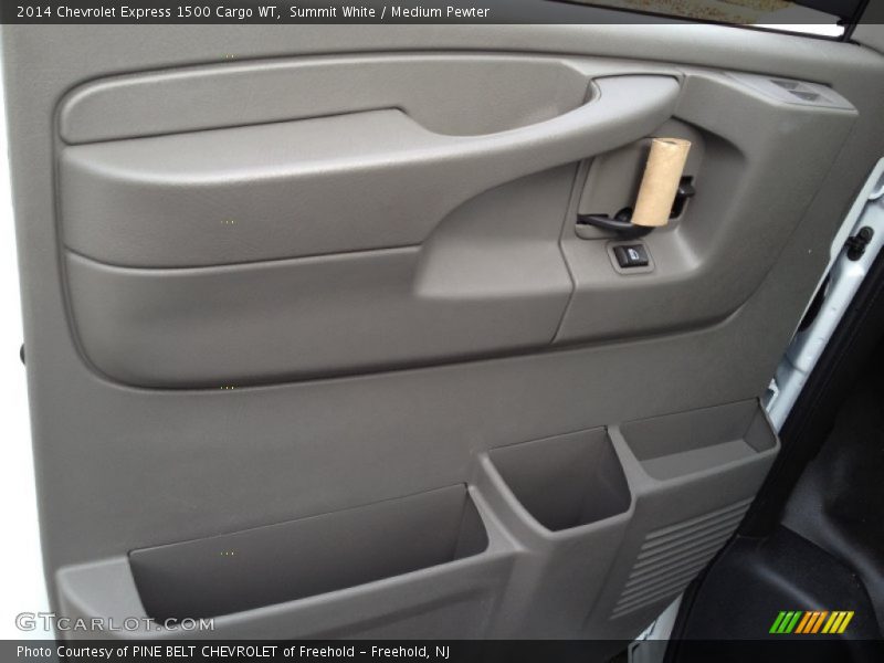 Summit White / Medium Pewter 2014 Chevrolet Express 1500 Cargo WT