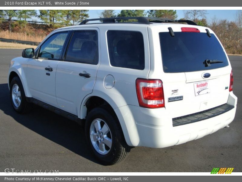 White Suede / Stone 2010 Ford Escape XLT V6
