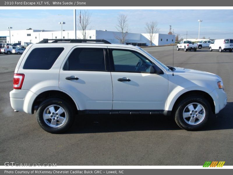 White Suede / Stone 2010 Ford Escape XLT V6