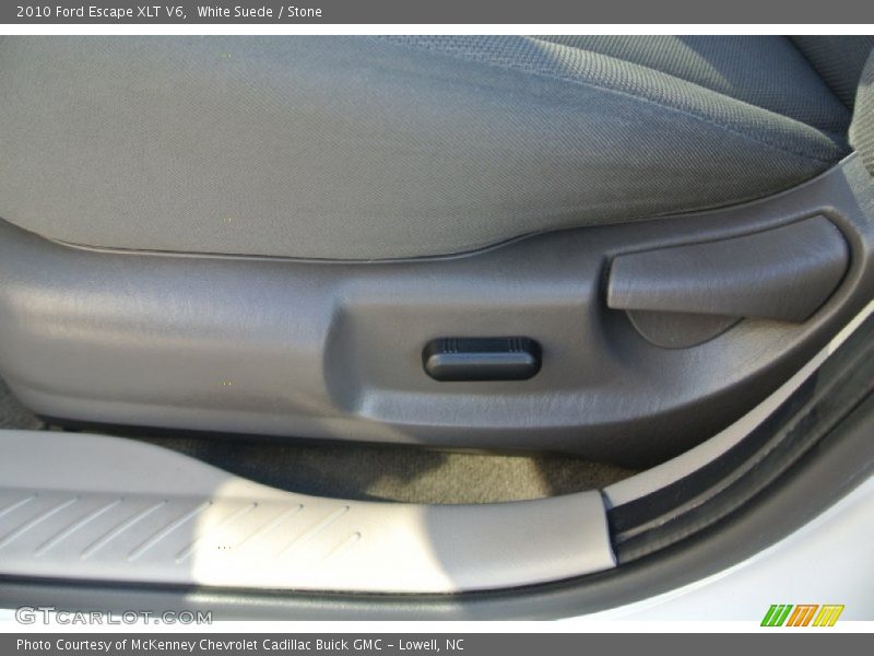 White Suede / Stone 2010 Ford Escape XLT V6