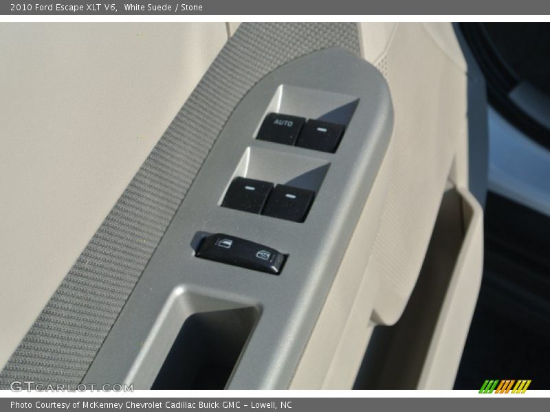White Suede / Stone 2010 Ford Escape XLT V6