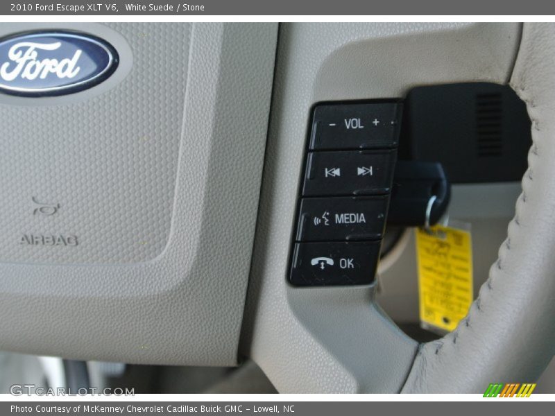 White Suede / Stone 2010 Ford Escape XLT V6