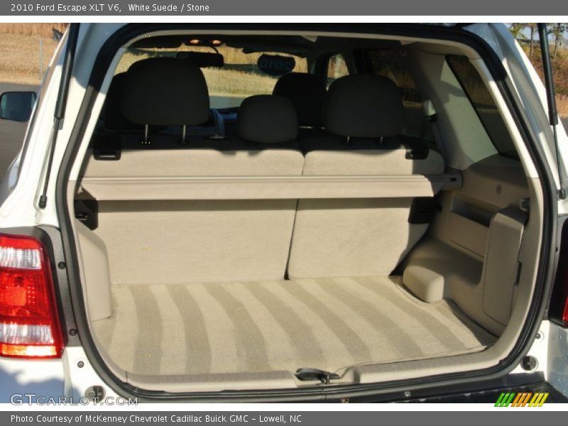White Suede / Stone 2010 Ford Escape XLT V6