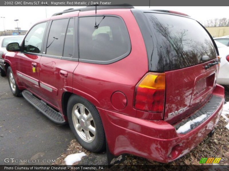 Magnetic Red Metallic / Dark Pewter 2002 GMC Envoy SLT 4x4