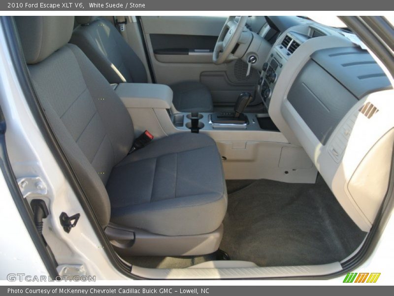 White Suede / Stone 2010 Ford Escape XLT V6