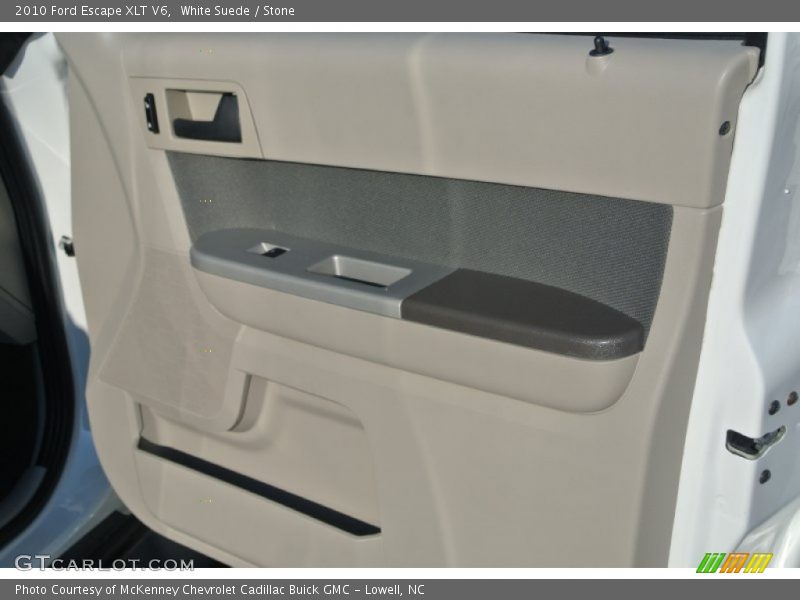 White Suede / Stone 2010 Ford Escape XLT V6