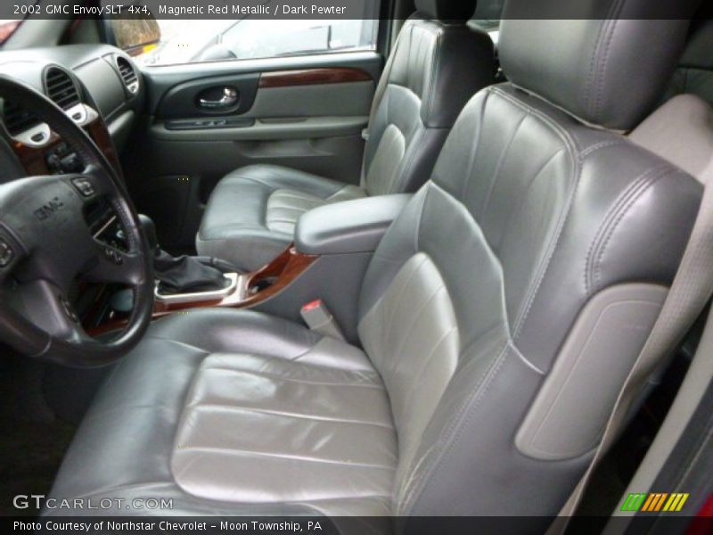 Magnetic Red Metallic / Dark Pewter 2002 GMC Envoy SLT 4x4