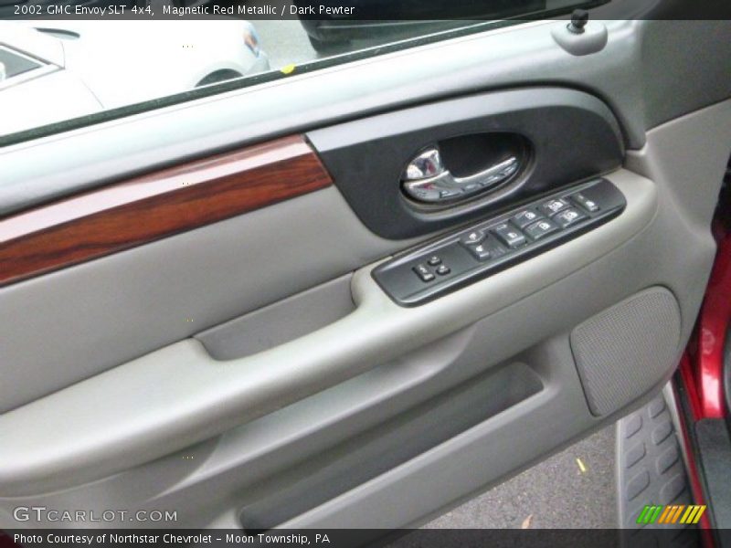 Magnetic Red Metallic / Dark Pewter 2002 GMC Envoy SLT 4x4