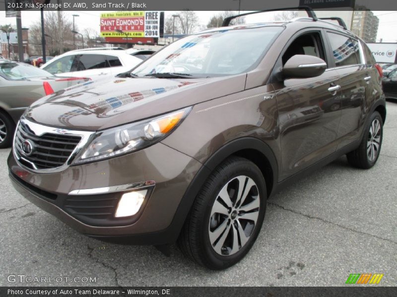 Sand Track / Black 2012 Kia Sportage EX AWD