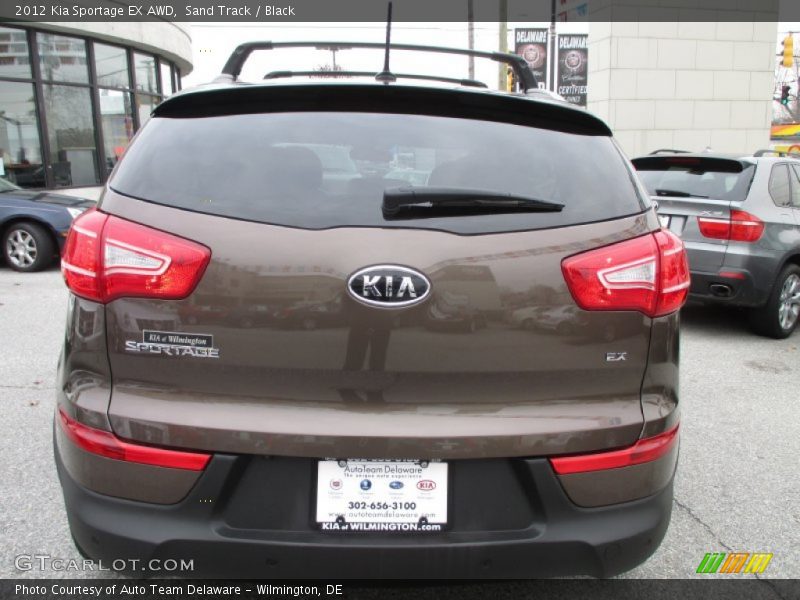 Sand Track / Black 2012 Kia Sportage EX AWD