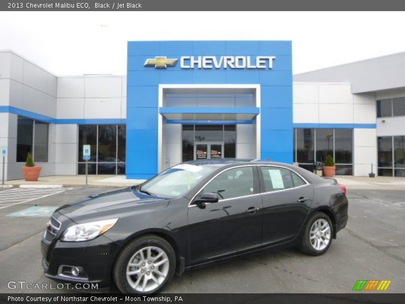 Black / Jet Black 2013 Chevrolet Malibu ECO