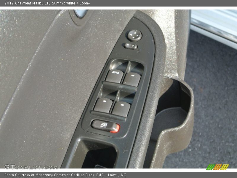 Summit White / Ebony 2012 Chevrolet Malibu LT