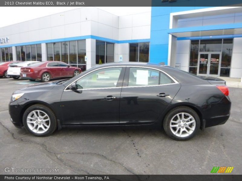 Black / Jet Black 2013 Chevrolet Malibu ECO