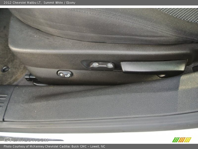 Summit White / Ebony 2012 Chevrolet Malibu LT